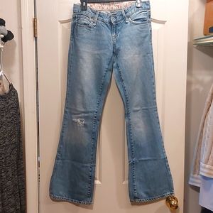 Low Rise Boot Cut/Flair Jeans